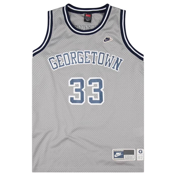 1982 Georgetown Hoyas Ewing #33 Nike Swingman Jersey (Away) S