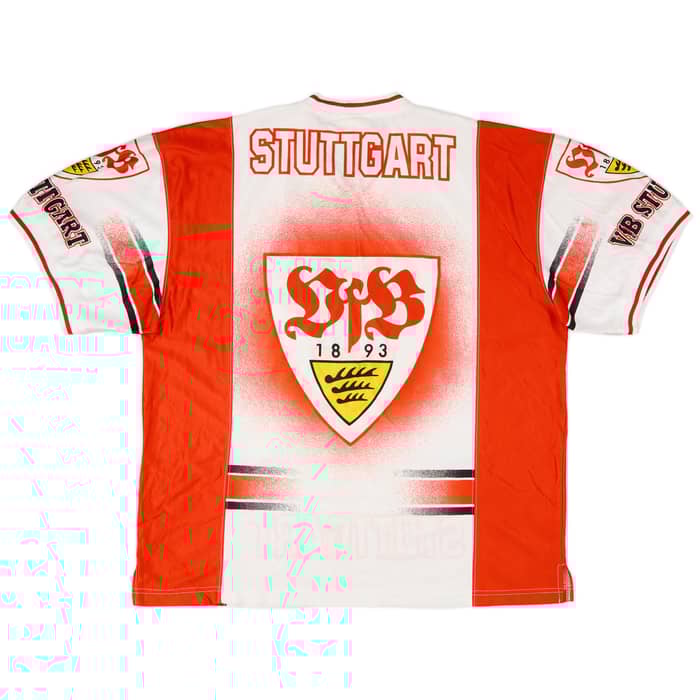 1990s Stuttgart Nutmeg Graphic Shirt - 9/10 - (XL)