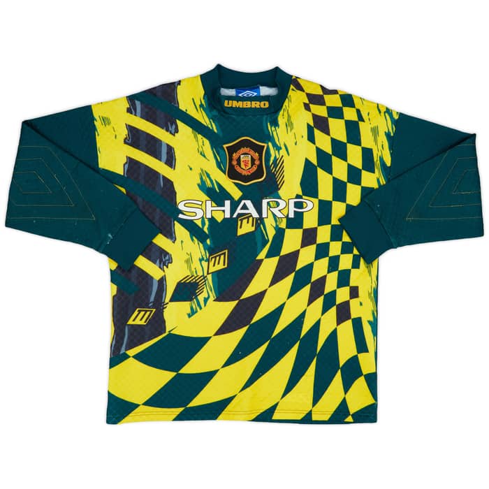 1994-96 Manchester United GK Shirt Schmeichel #1 - 6/10 - (M)