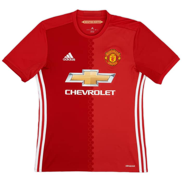 2016-17 Manchester United Home Shirt Ibrahimovic #9 - 8/10 - (S)