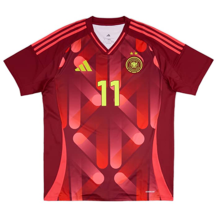 2025-26 Germany Women's Away Shirt Schuller #11 (Unisex fit)