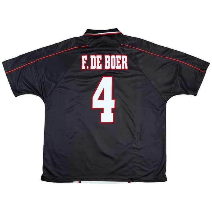 1998-99 Ajax Away Shirt F.De Boer #4 - 7/10 - (XXL)
