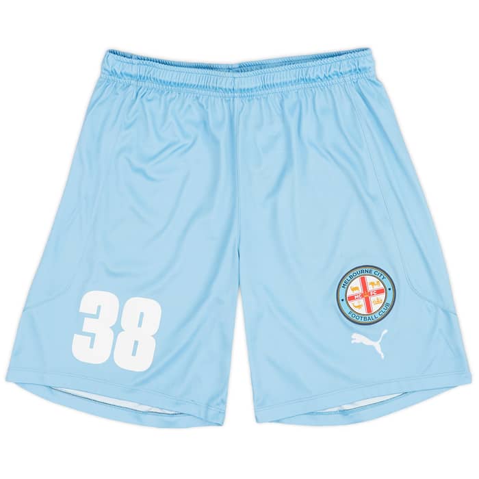 2021-22 Melbourne City Match Issue Home Shorts # - 3/10