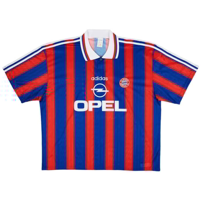 1995-97 Bayern Munich Home Shirt Klinsmann #18 - 7/10 - (XXL)
