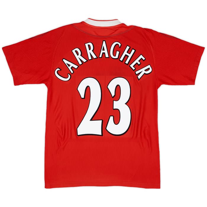 2002-04 Liverpool Home Shirt Carragher #23 - 6/10 - (S)