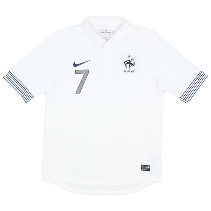 2012-13 France Away Shirt Ribery #7 - 5/10 - (M)