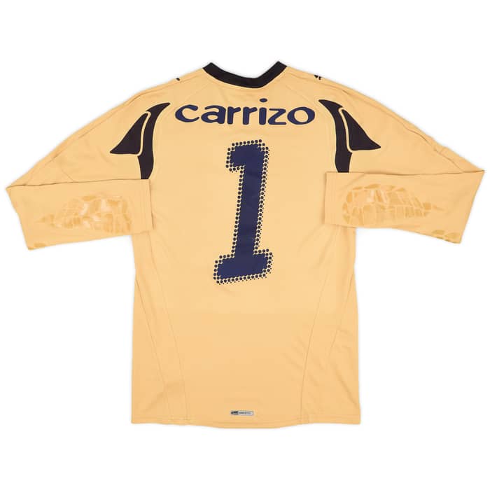 2007-08 Lazio GK Shirt Carrizo #1 - 9/10 - (S)