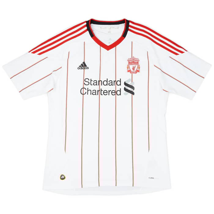 2010-11 Liverpool Away Shirt Gerrard #8 - 6/10 - (L)