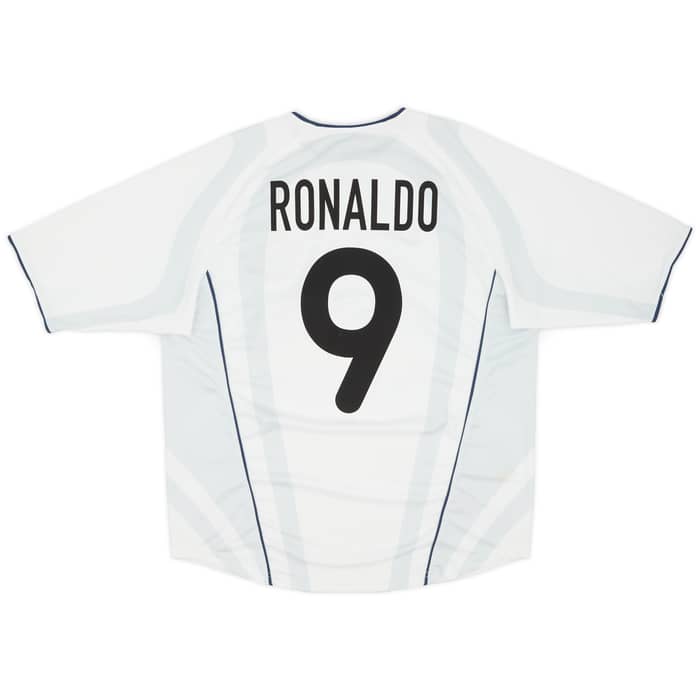 2001-02 Inter Milan Away Shirt Ronaldo #9 - 5/10 - (L)