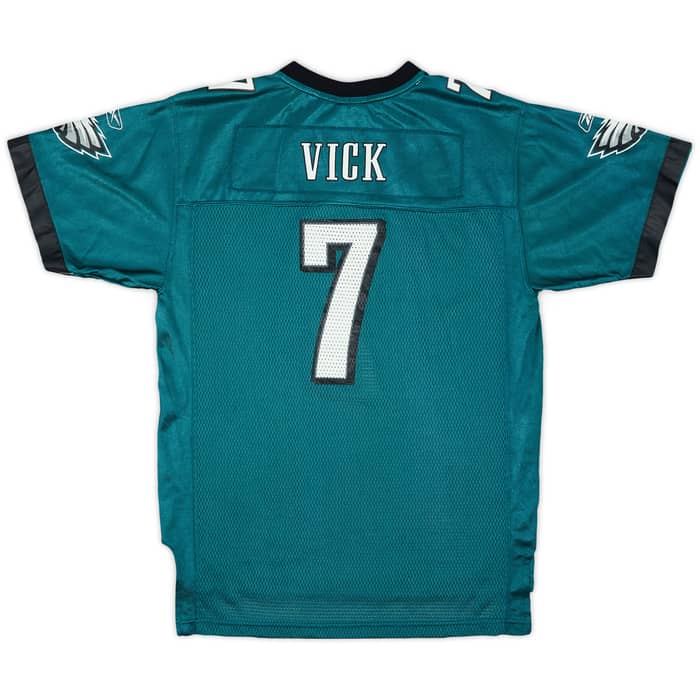 2009-11 Philadelphia Eagles Vick #7 Reebok On Field Home Jersey - 9/10 - (XL.Boys)