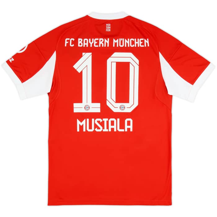 2025-26 Bayern Munich Home Shirt Musiala #10