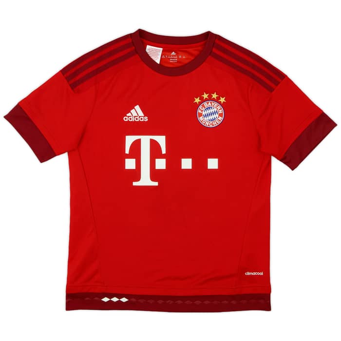 2015-16 Bayern Munich Home Shirt - 9/10 - (L.Boys)