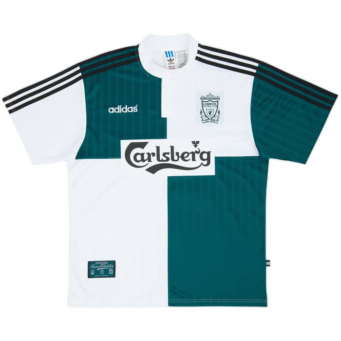 1995-96 Liverpool adidas Originals Reissue Away Shirt Rush #9
