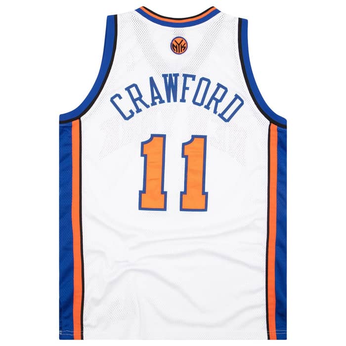2006-08 Authentic New York Knicks Crawford #11 adidas Jersey (Home) L