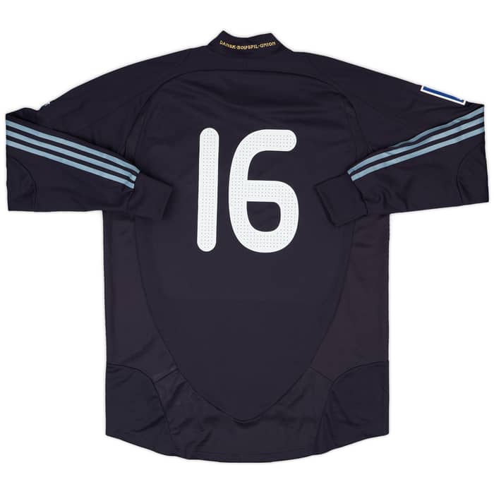 2008-10 Denmark Match Issue World Cup Qualifiers GK Shirt #16