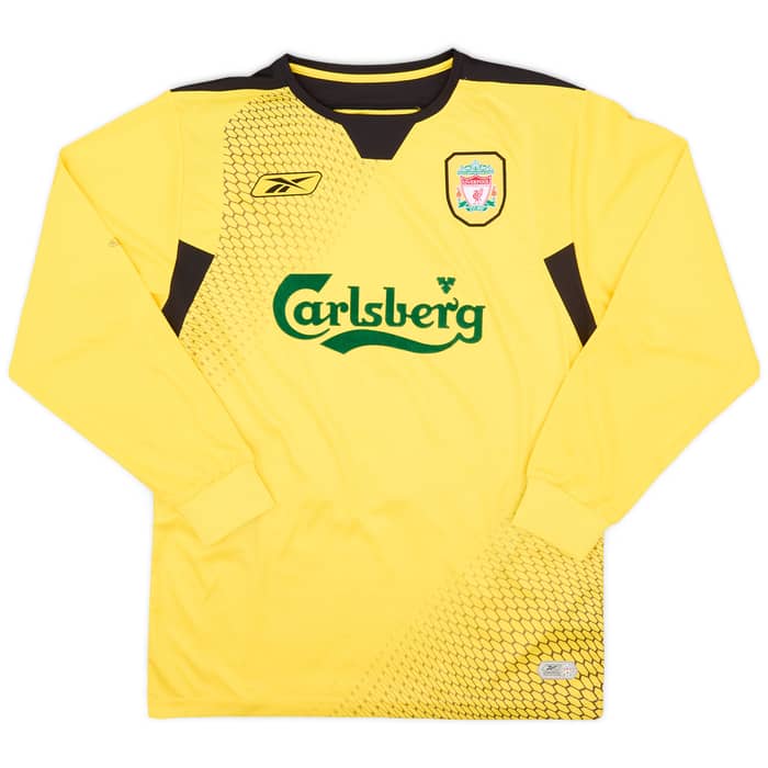 2004-06 Liverpool Away L/S Shirt Fowler #11 - 9/10 - (S)