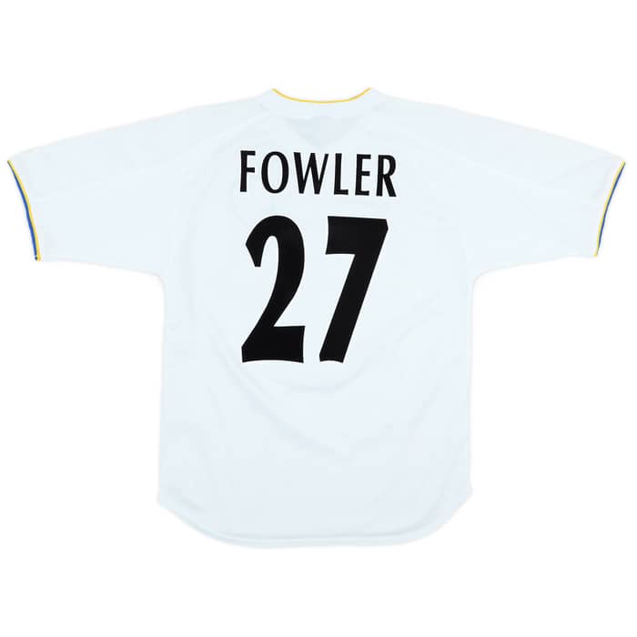 2000-02 Leeds United Home Shirt Fowler #27 (S)