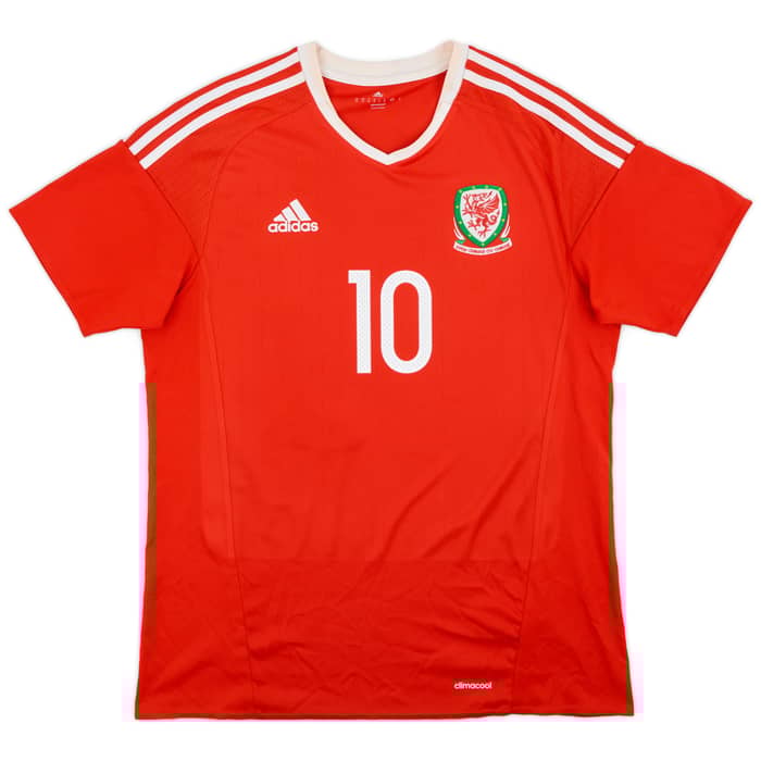 2016-17 Wales Home Shirt Ramsey #10 - 6/10 - (M)