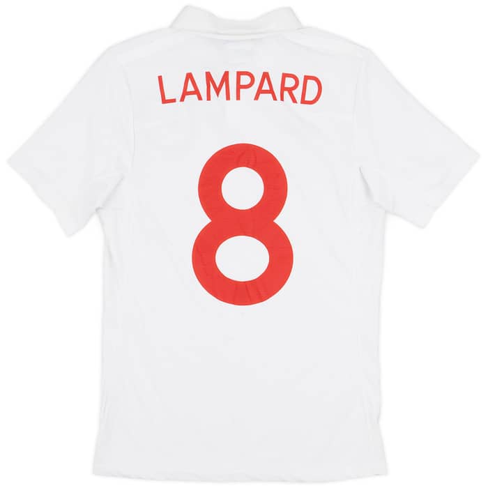 2009-10 England Home Shirt Lampard #8 - 3/10 - (S)