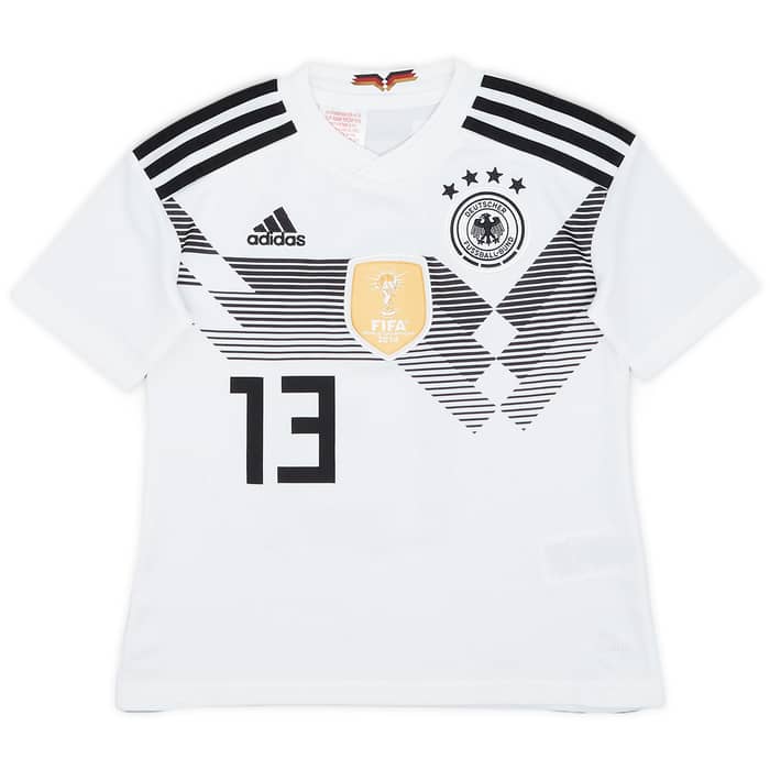 2018-19 Germany Home Shirt Muller #13- 9/10 - (XS.Boys)