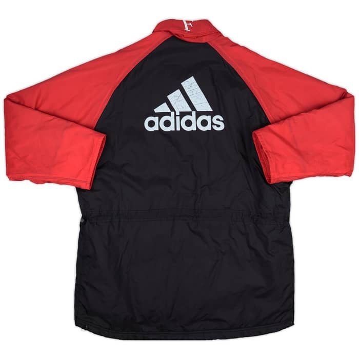 1998-99 Feyenoord adidas Padded Bench Coat - 5/10 - (XXL)