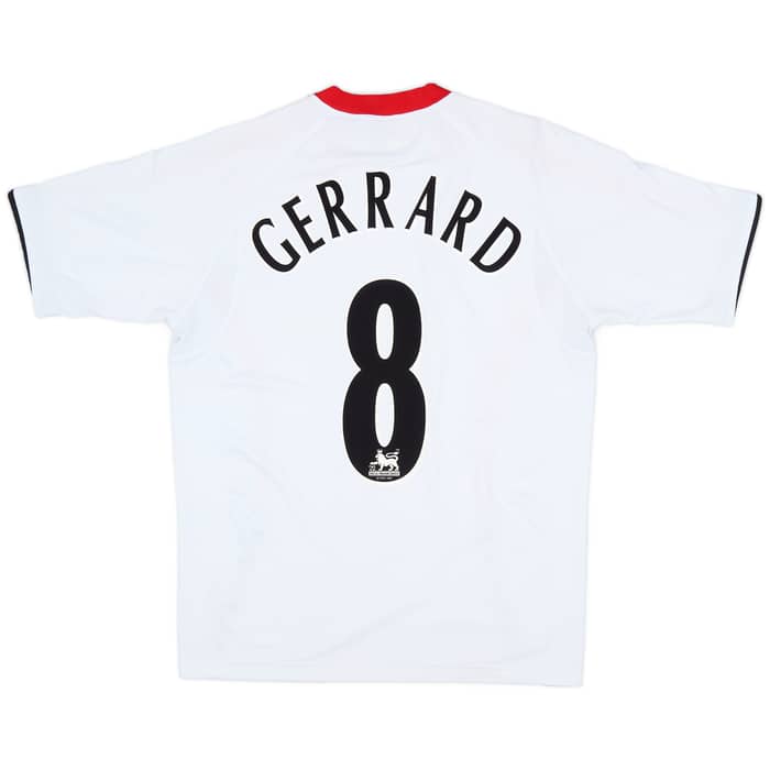 2005-06 Liverpool Away Shirt Gerrard #8 - 6/10 - (M)