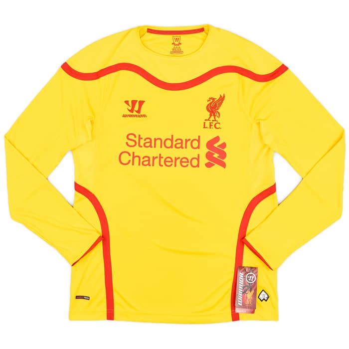 2014-15 Liverpool Away L/S Shirt Gerrard #8 (S)