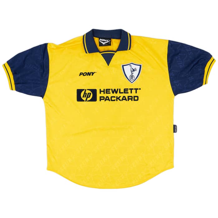 1995-97 Tottenham Third Shirt Sheringham #10 - 9/10 - (XL)