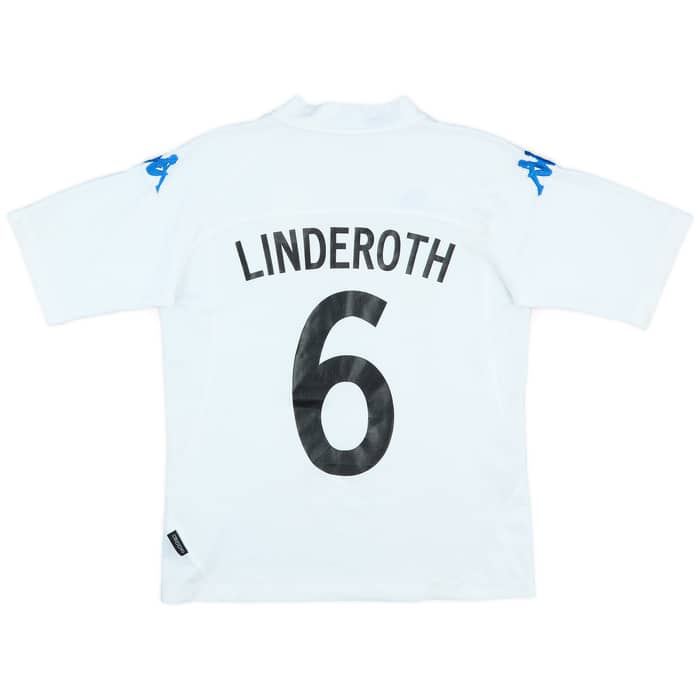 2004-05 FC Copenhagen Home Shirt Linderoth #6 - 5/10 - (XL.Boys)