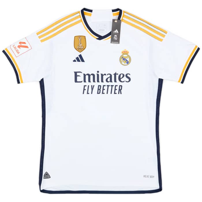 2023-24 Real Madrid Authentic Home Shirt Bellingham #5