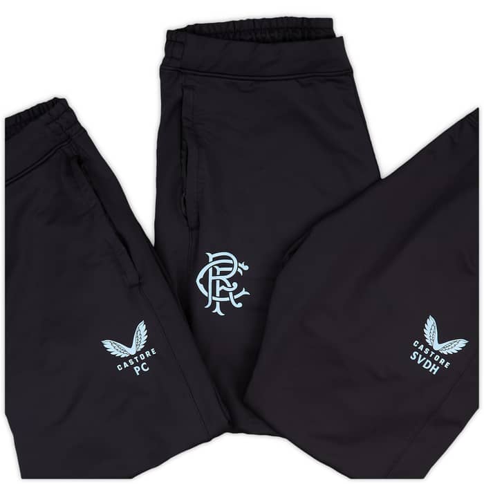 2024-25 Rangers Staff Issue Training Pants/Bottoms # - 7/10 - (XL)