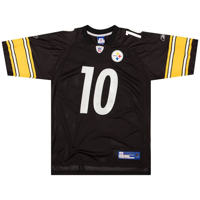 2006 Pittsburgh Steelers Holmes #10 Reebok On Field Jersey (Home) L