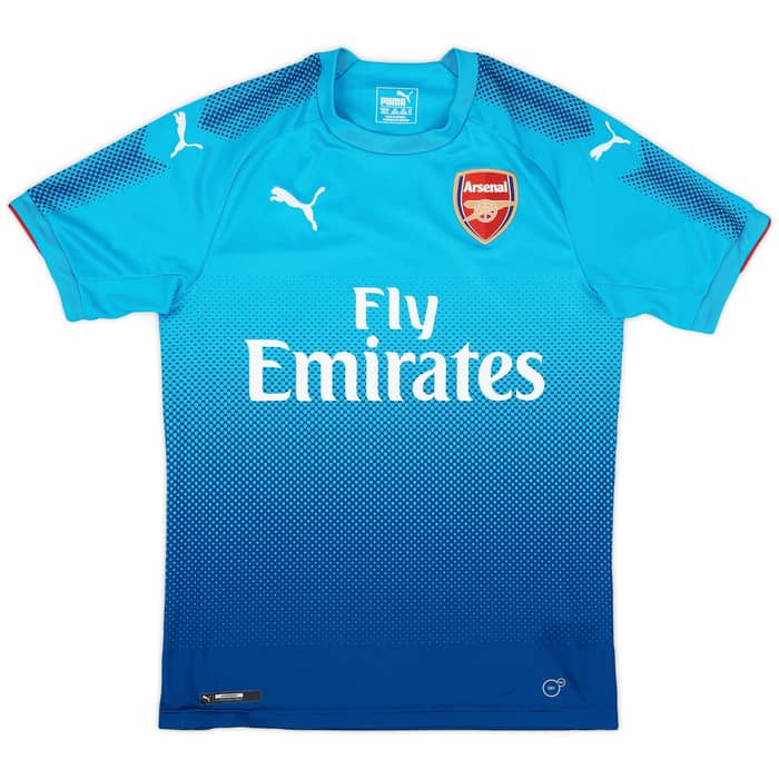 2017-18 Arsenal Away Shirt Ozil #11 - 7/10 - (XS)