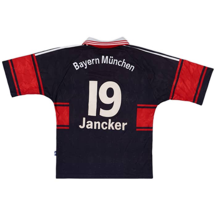 1997-99 Bayern Munich Home Shirt Jancker #19 - 6/10 - (S)
