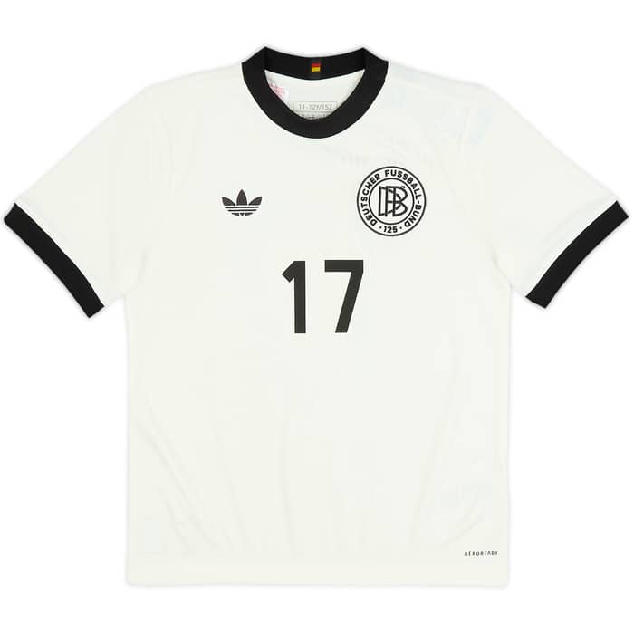2025-26 Germany 125th Anniversary L/S Shirt Wirtz #17 (KIDS)