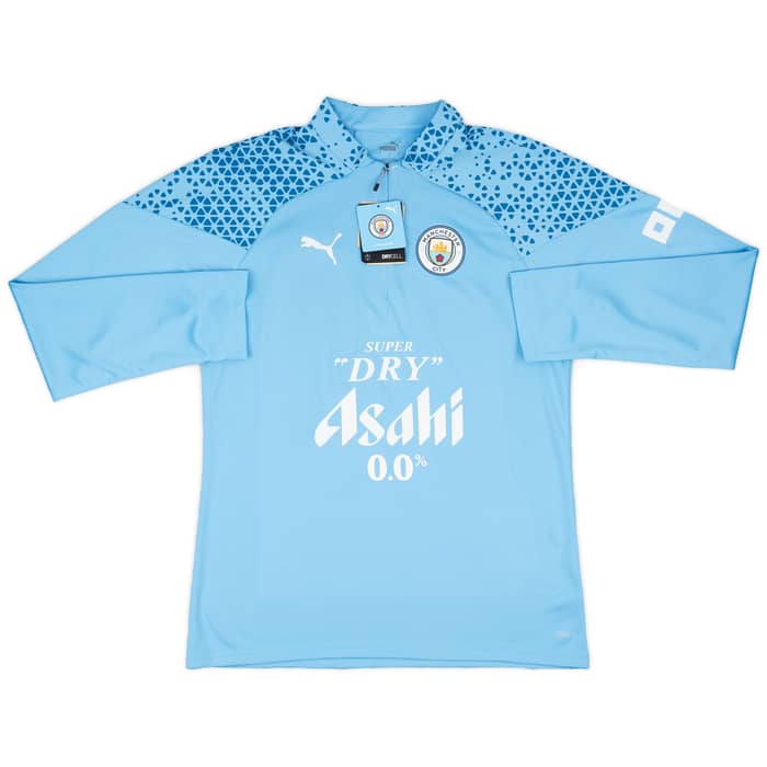 2023-24 Manchester City Puma 1/4 Zip Training Top