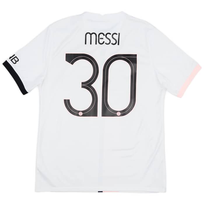 2021-22 Paris Saint-Germain Away Shirt Messi #30
