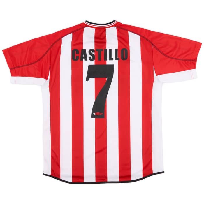 2002-03 Olympiakos Home Shirt Castillo #7 - 7/10