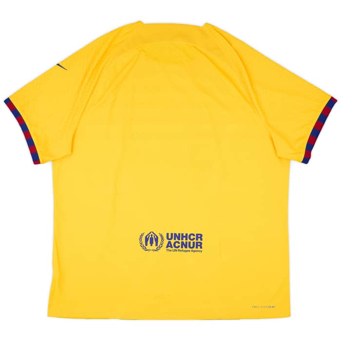 2022-23 Barcelona Authentic Fourth Shirt - 7/10 - (XXL)