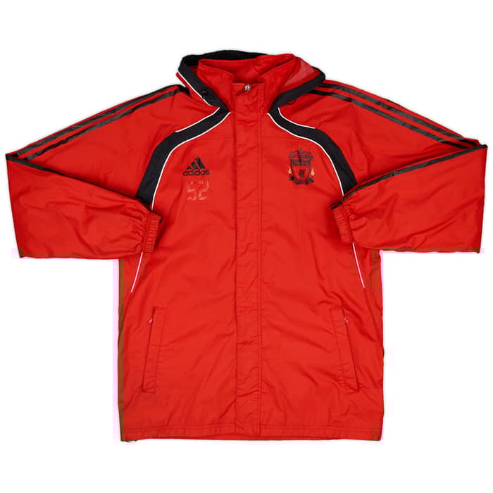 2010-11 Liverpool adidas Hooded Rain Jacket #52 - 5/10 - (L)