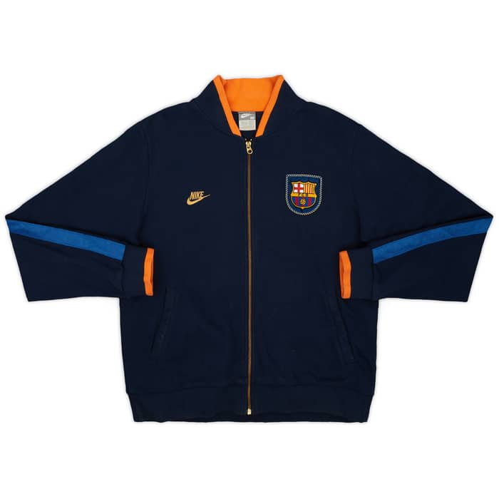 2007-08 Barcelona Nike Track Jacket - 9/10 - (M)