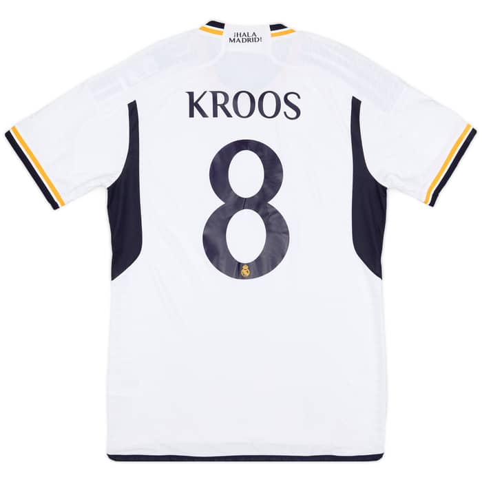2023-24 Real Madrid Authentic Home CL Shirt Kroos #8