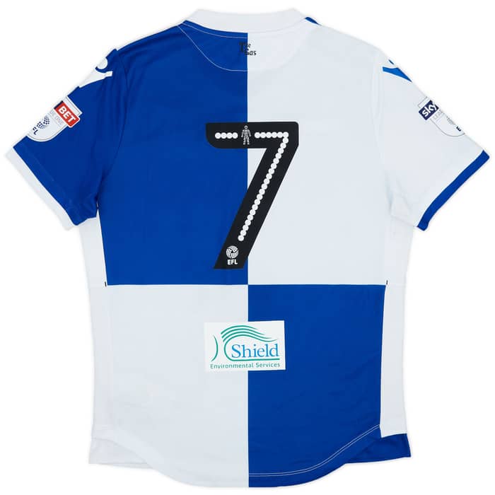 2017-18 Bristol Rovers Home Shirt #7 - 8/10 - (M)