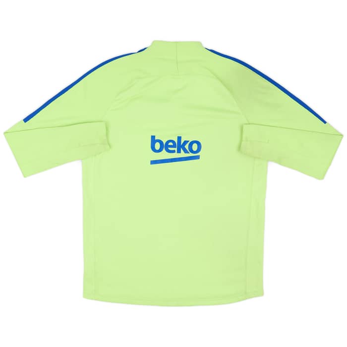 2017-18 Barcelona Nike 1/4 Zip Training Top - 9/10 - (L)
