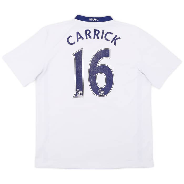 2008-10 Manchester United Away Shirt Carrick #16 - 4/10 - (M)