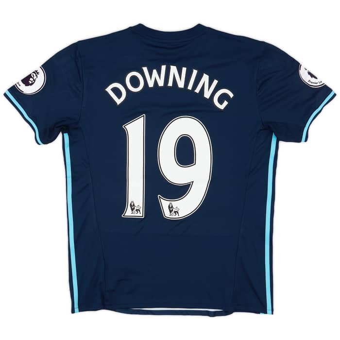 2016-17 Middlesbrough Match Issue Away Shirt Downing #19