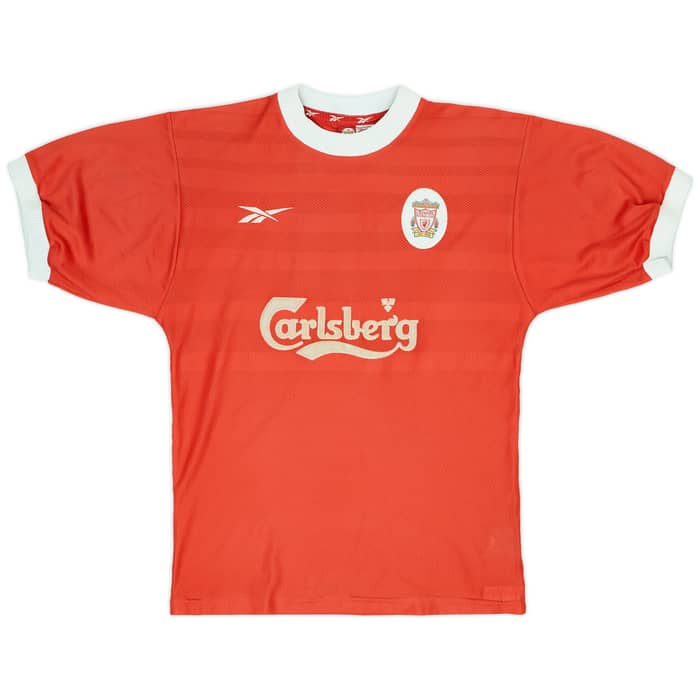 1998-00 Liverpool Home Shirt Owen #10 - 5/10 - (S)
