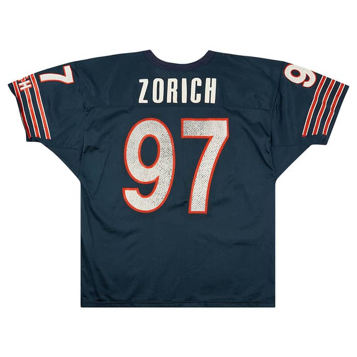 1992 Chicago Bears Zorich #97 Wilson Jersey (Home) XXL
