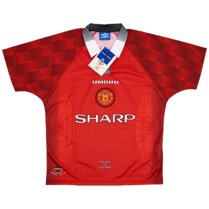 1996-98 Manchester United Home Shirt Keane #16 (M)