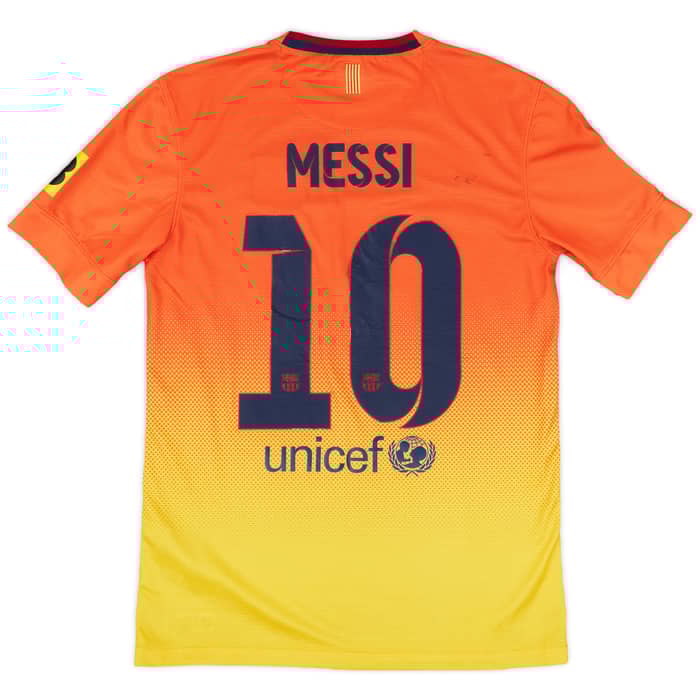 2012-13 Barcelona Away Shirt Messi #10 - 5/10 - (S)